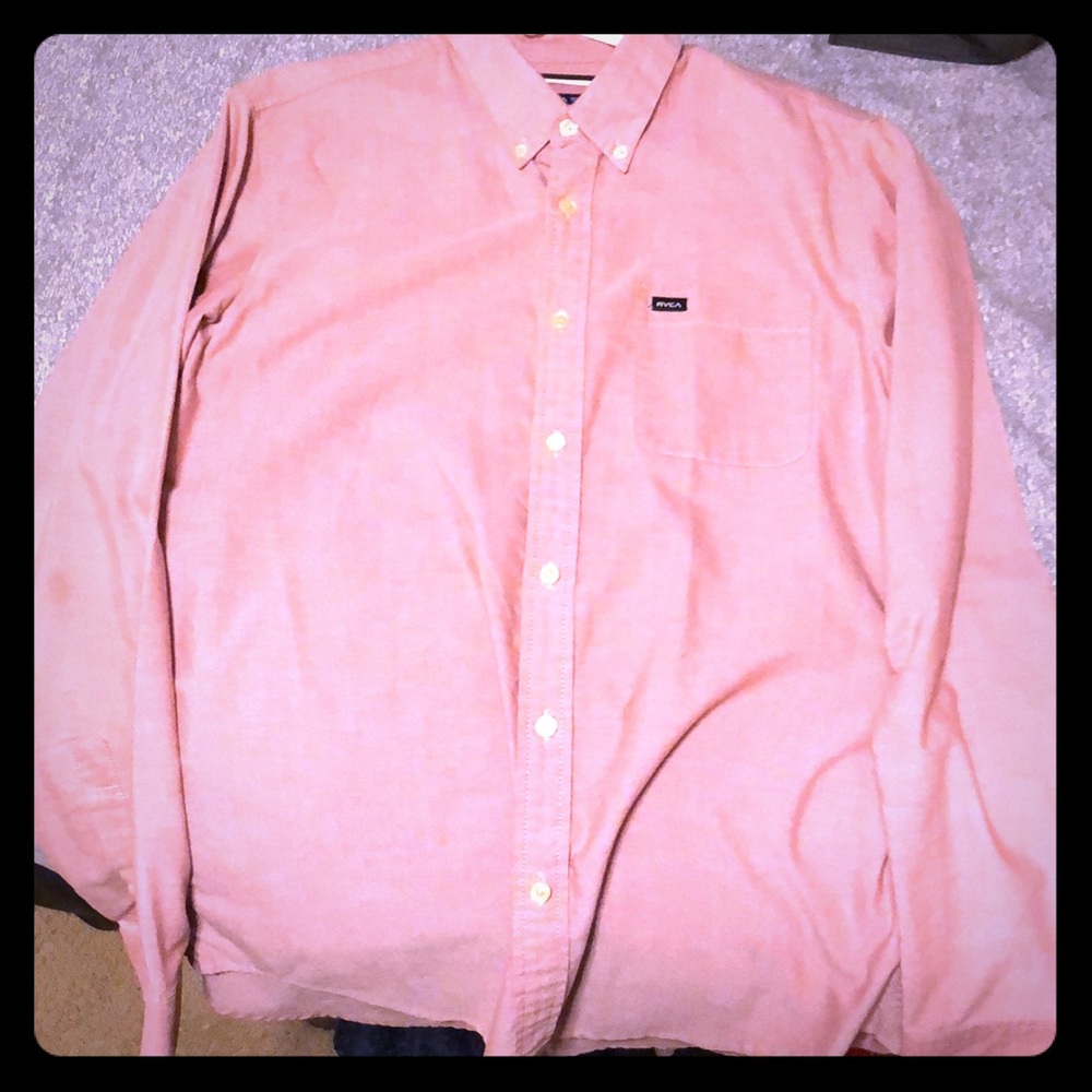 RVCA Casual Mens Button Down